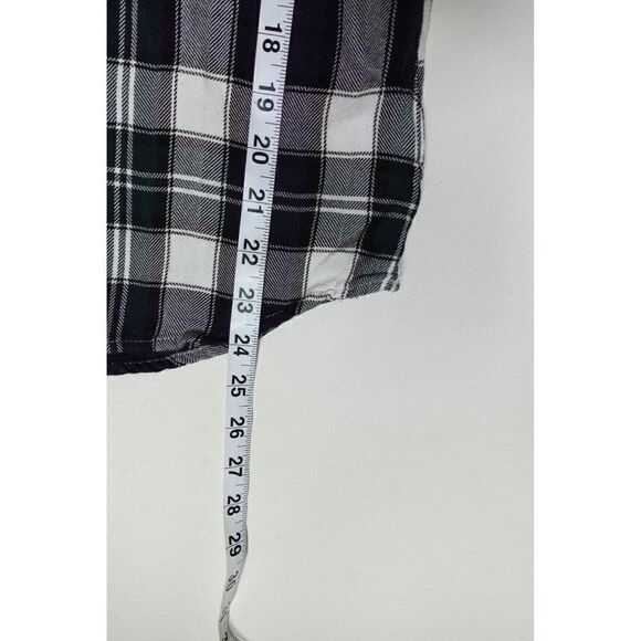 Rails Hunters Plaid Button Down Midnight & Forest Top - Picture 8 of 9